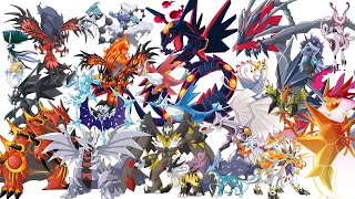 All 59 Legendary Pokemon Mega amp Gigantamax Animated Evolution [upl. by Iznek]