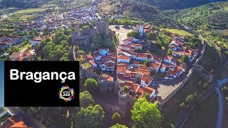 BRAGANÇA  PORTUGAL Vistas aéreas e interiores de monumentos [upl. by Hardwick]