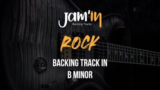 Rock Guitar Backing Track in B Minor [upl. by Ethbin901]