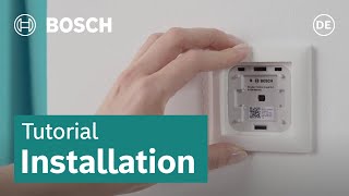 Installation Rollladensteuerung  Bosch Smart Home [upl. by Berton]