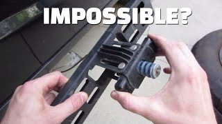 How to Change the Tire on the Dodge Grand Caravan  Step by Step Tutorial  100 rental cars [upl. by Cy]