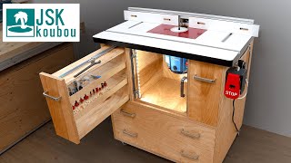 Make a Router table  trimmer table [upl. by Niwri]