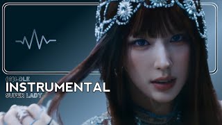 GIDLE  Super Lady INSTRUMENTAL [upl. by Thirion385]