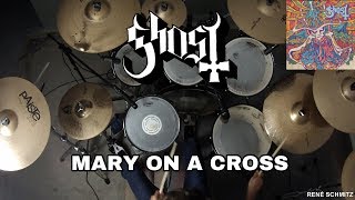 Ghost  MARY ON A CROSS Drum Cover [upl. by Mali]