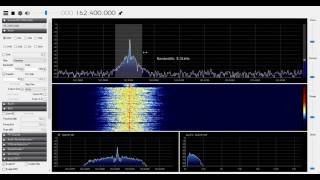 Software Defined Radio Demo SDR with NooElec NESDR Nano2 [upl. by Enirehtak]