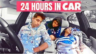 LIVING IN MY CAR FOR 24 HOURS Challenge  Rimorav Vlogs [upl. by Basile]