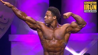 Breon Ansleys Arnold Classic 2018 Winning Posing Routine  Generation Iron [upl. by Nnyled]