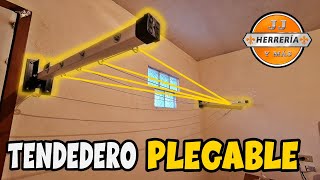 IDEA PARA TU CASA  TENDEDERO PLEGABLE [upl. by Ia]