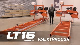 LT15 Portable Sawmill Walkthrough  WoodMizer [upl. by Ahselrac]