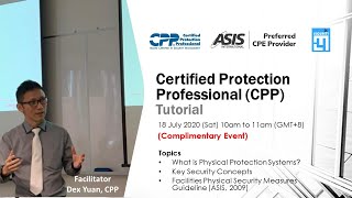 Certified Protection Professional CPP Tutorial 2 [upl. by Anyahs]