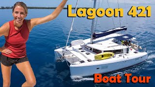 Lagoon 421 Catamaran Tour [upl. by Niret328]