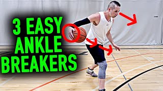 Get SHIFTY with these 3 CRAZY Misdirection Moves  Basketball Ankle Breakers [upl. by Attesor]