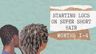 My Super Short Starter Locs Journey Months 13 ⎮ What I wish I Knew ♥︎ [upl. by Melmon]