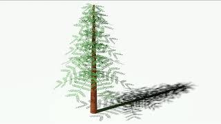 How To AutoCAD 3D Modeling  Tree Plant Tutorial  QasimCAD [upl. by Leifer]