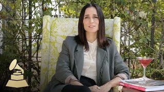 Julieta Venegas  Nomination Interview  58th GRAMMYs [upl. by Haniraz]