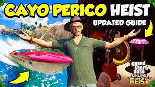 UPDATED 2024 GTA 5 Online SOLO ELITE Cayo Perico Heist Guide Setups  Stealth ELITE Finale [upl. by Alistair]