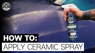 How To Easily Apply NEW HydroCharge Ceramic Spray Coating  Chemical Guys [upl. by Zohar]