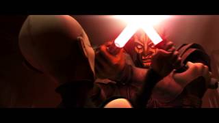 Star Wars The Clone Wars  ObiWan Kenobi amp Asajj Ventress vs Darth Maul amp Savage Opress 1080p [upl. by Epillihp]