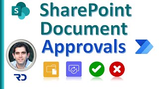 Power Automate Document Approval workflow for SharePoint [upl. by Nabe]