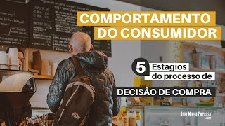 COMPORTAMENTO DO CONSUMIDOR  E o Processo de Decisão de Compra com seus 5 Estágios Simples [upl. by Settera]