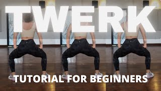 Twerk Tutorial For Total Beginners  Practice Routine [upl. by Eutnoj]