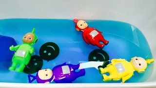 TELETUBBIES Toys Diving For TUBBY TOAST [upl. by Penney]