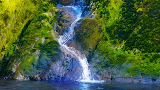 Water Sounds ASMR for Sleep  10 Hours Gentle Waterfall White Noise [upl. by Islehc]