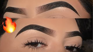 Updated Eyebrow Tutorial IG Brows  Anastasia Beverly Hills Dipbrow Pomade [upl. by Aiasi]