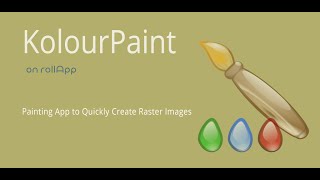 KolourPaint on rollApp [upl. by Deevan]