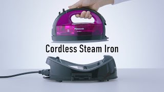 Panasonic Cordless Steam Iron [upl. by Leahcimnhoj643]