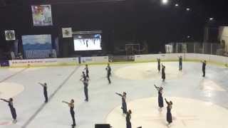 Ballet sur glace  Villard de Lans FRA Senior 2015 [upl. by Anirahtak]