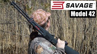 Savage Model 42 Takedown Review [upl. by Rfinnej]