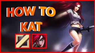 HOW TO LANE AS KATARINA  S12 Katarina Guide  2022 [upl. by Eihs]