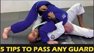 5 Tips To Pass ANY Guard by John Danaher [upl. by Romeo]