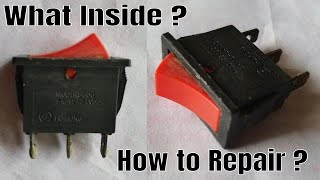 What inside switch and how to repair switch [upl. by Lime]