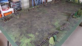 28mm Celts vs Romans Battle Report  AAR  Solo play [upl. by Collar]