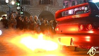 INSANE FLAMES shot by Subaru Impreza [upl. by Eiroj236]