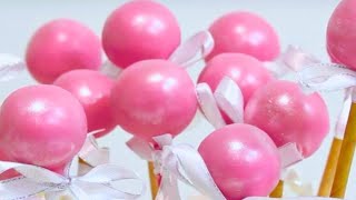 How to make CAKE POPS at home [upl. by Sulecram]