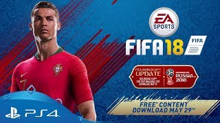 FIFA 18  FIFA World Cup Trailer  PS4 [upl. by Athey]