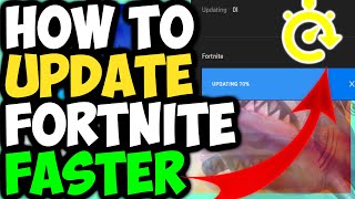 How To Make Fortnite Update Faster PS4XBOXPCWORKING NOW [upl. by Audrit]