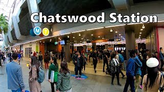 Chatswood Station  Sydney Metro  Sydney Trains [upl. by Doty]