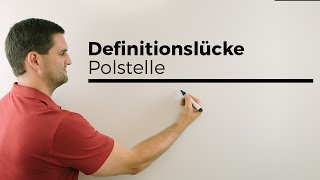 Definitionslücke Polstelle Hebbare Lücke Übersicht  Mathe by Daniel Jung [upl. by Eidod]