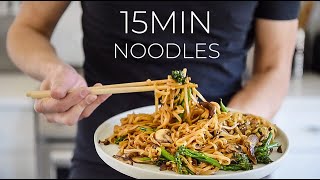 15MIN Noodle Stir Fry Recipe TO MAKE TONIGHT [upl. by Agneta]