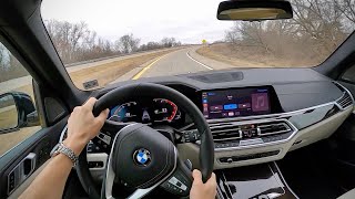 2020 BMW X5 xDrive40i  POV Review [upl. by Adlei757]