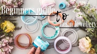 Beginners guide to RESIN JEWELLERY tips and tricks [upl. by Derrick]