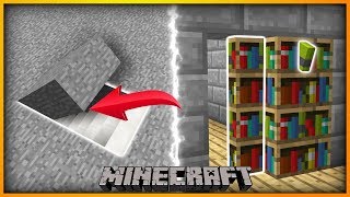 How To Build 5 EASY Secret amp Hidden Doors  Minecraft [upl. by Korry]