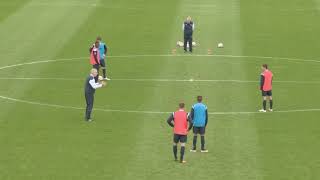 Defending against CONTINUOUS ATTACK  Tactics shape recovery amp transition  Soccer training drill [upl. by Maeve]