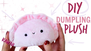 DIY KAWAII PLUSH  PINK DUMPLING [upl. by Clements]