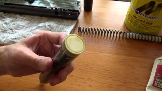 BreakBarrel Air Rifle Cleaning amp Lubrication [upl. by Tterab]