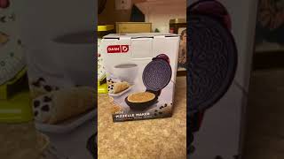 DASH Mini Pizzelle Maker [upl. by Ycrad]